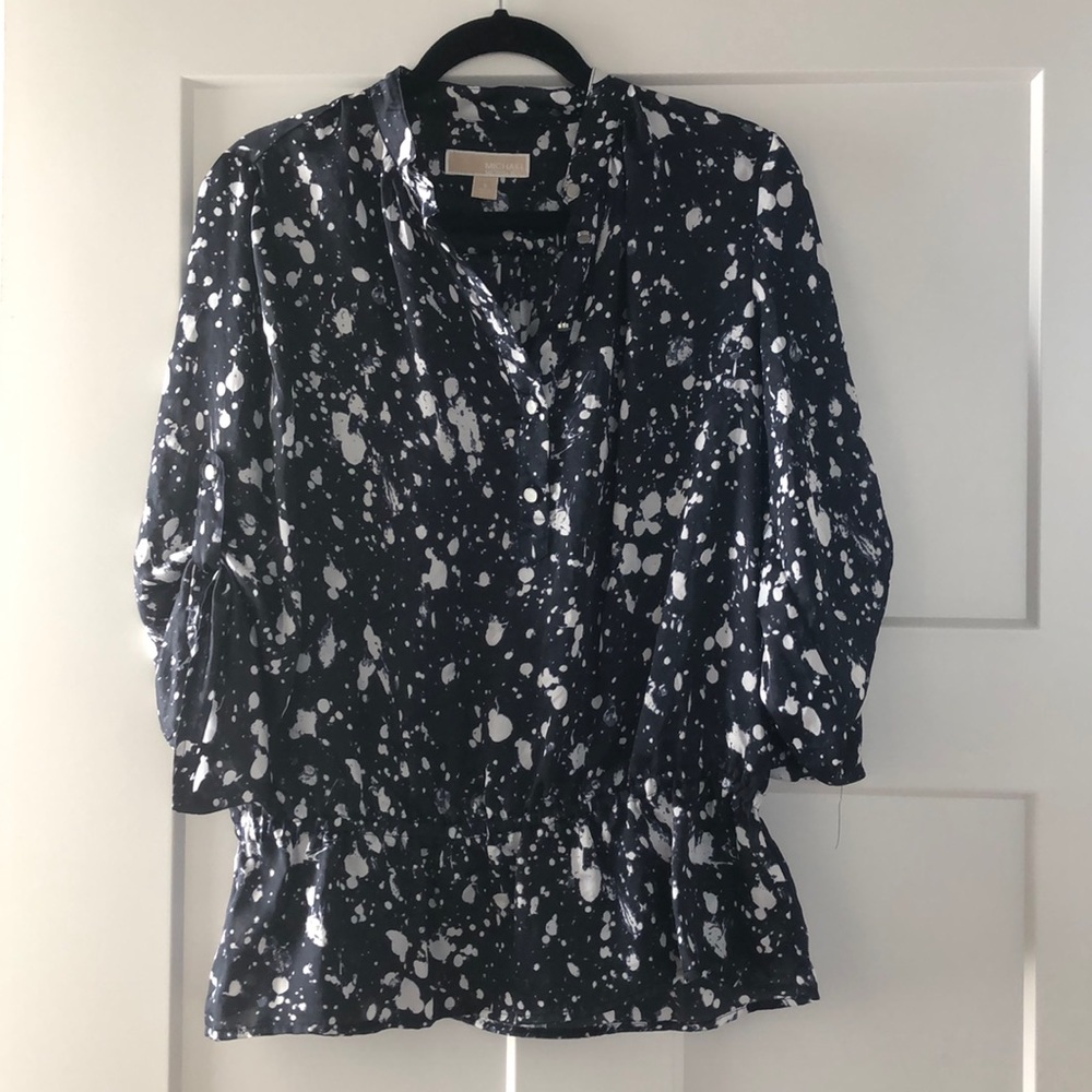 Michael kors silk top